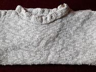 Handgearbeiteter Vintage Kinderpullover aus Leinen mit Baumwollgarn - Niederfischbach