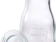 APS Vorratsglas 6er Set Weck-Flaschen mit Deckel, Ø 5,5 cm, Höhe ca. 11,5 cm, 150 ml, Glas, (Set, 6-tlg), aus Mamor