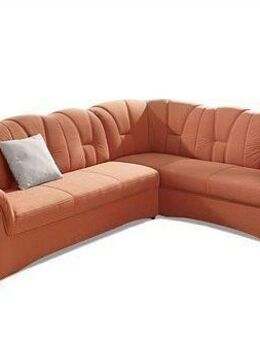 DOMO collection Ecksofa Papenburg B/T/H: 242/190/84 cm L-Form, wahlweise mit Bettfunktion, Langer Schenkel links oder rechts