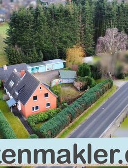 EFH mit Einliegerwohnung und vielseitigen Nebengebäuden im Ortskern von Lamstedt - Lamstedt