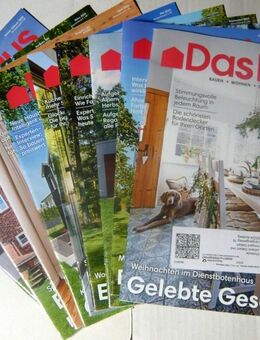 Zeitschrift "DAS HAUS" 9 Ausgaben 2025 TOP Zustand - Amberg