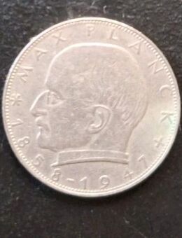 BRD 2 DM Max Planck 1958 Deutsche Mark - Essen