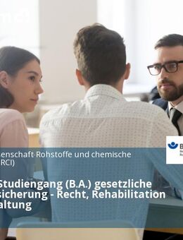 Bachelor-Studiengang (B.A.) gesetzliche Unfallversicherung - Recht, Rehabilitation und Verwaltung - Bochum