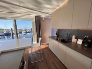 LUXUS Hausboot - 3 Etagen - 100m² Wohnen + 120 m² SONNENTERRASSE - Kamin, Kino, komplett individuell - Potsdam