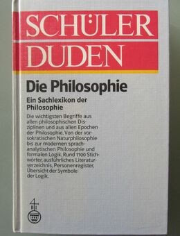 Schüler-Duden: Die Philosophie (1985) - Münster