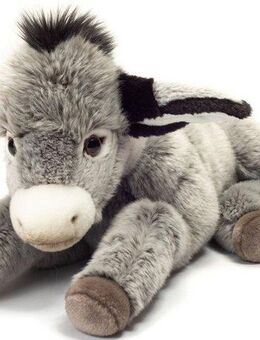 Teddy Hermann® Kuscheltier Esel liegend, 50 cm, zum Teil aus recyceltem Material