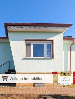 Großes EFH + Nebenhaus: Wohnen, Gewerbe, Vermietung! | Solarthermie | Heizung & Dach: 2012! - Jesewitz