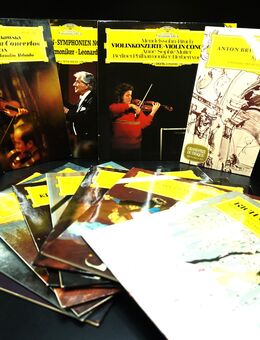 17 Schallplatten der Deutschen Grammophon - München