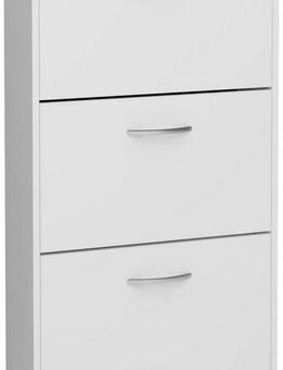 FMD Schuhschrank Step 3 Breite 58,5 cm, Tief 17 cm, mit 3 Klappen, Schuhkipper