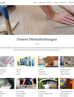 Fertige Webseite inkl. Bilder und Text - Website Homepage Internetseite Webprojekt - Köln