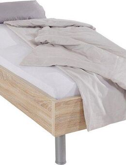 Wimex Bett Easy, große Auswahl an Größen und Farben, auch in Komforthöhe (Made in Germany), ohne Kopfteil, ideal unter Dachschrägen oder Fenster