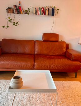 Ledersofa in Cognac - W.Schillig - Friedrichshafen
