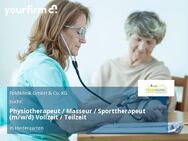 Physiotherapeut / Masseur / Sporttherapeut (m/w/d) Vollzeit / Teilzeit - Hinterzarten
