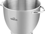 eta Küchenmaschinenschüssel ETA002899003, Edelstahl, (Set, 1-tlg), 3,5l, mit Griffen, Zubehör für Küchenmaschine Gratus ETA 0028