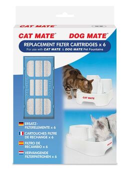 Closer Pets Filter - Zubehör: Ersatzfilter (6 Stück)