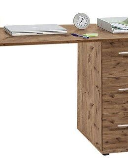 VOGL Möbelfabrik Schreibtisch Tobi, optional mit Tastaturauszug, mit 3 Schubkästen, Breite 115 cm, Made in Germany