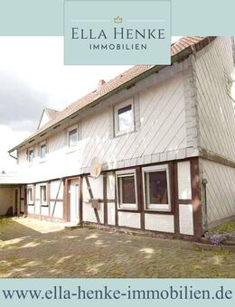 Für Handwerker: Sanierungsbedürftiges Einfamilienhaus mit 6 Zimmern + 2 Bädern. - Liebenburg