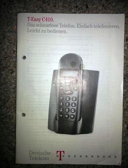 c01) Bedienungsanleitung für Telefon T-EasyC410 / Telekom T-Easy C410 - Garbsen