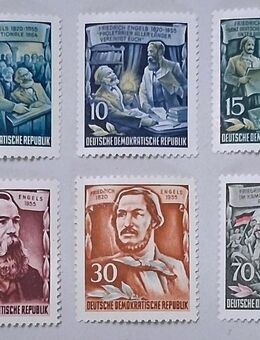 DDR 1955 Friedrich Engels Jahr Satz komplett postfrisch - Görlitz