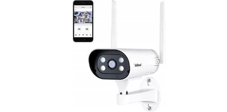 4MP IP-Kamera-Nachtsicht-Mikrofon 5G WIFI Android IOS Überwachungskamera - Wuppertal