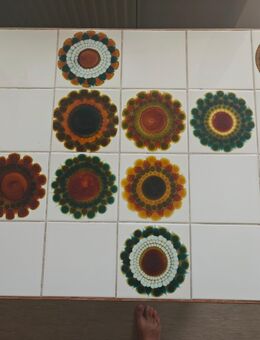 Allan wallwork ceramic tiles table - Frankfurt (Main) Höchst