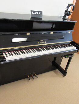Kawai K 2 ATX Klavier gebraucht schwarz poliert, 114 cm. - Nideggen