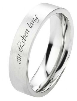 Herrenring Edelstahl HE159 mit Außengravur - Aholming