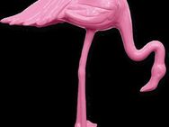 Flamingo pink Kopf unten lebensgroß Dekorationsfigur - Markersdorf