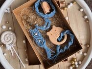 Macrame baby Geschenk Box, newborn gifts, handmade - Königsbrunn Zentrum