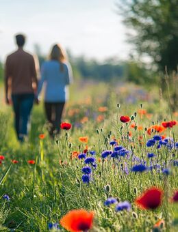 Sonntag 20. Juli 14-15 Uhr Rohbaubesichtigung! Natur vor der Tür und ein wunderschöner Blick über die Felder! - Erlangen