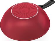 BALLARINI Wok Caprera, Aluminium (1-tlg), Keramikbeschichtung, Thermopoint, bunt, Made in Italy