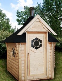 Sauna Saunakota Gartensauna 4.5m² 45mm Fichte - Rietberg
