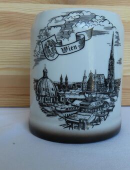 Bierkrug mit Wien Motiv - Bingen (Rhein) Zentrum
