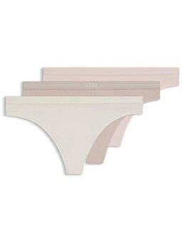BOSS String 3P THONG (Packung, 3-St., 3er) mit BOSS Logobund
