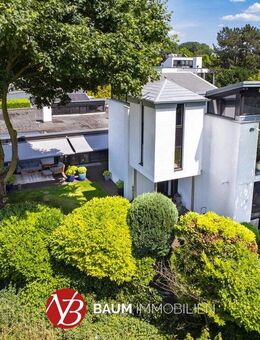 Zeitlose Villa in Rheinnähe mit außergewöhnlicher Architektur und Weitblick - Meerbusch