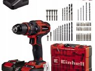 Einhell Akku-Schlagbohrschrauber-Set TE-CD 18/40 Li-i 64 (2x2,0 Ah) Power X-Change (Li-Ion, 18 V, 40 Nm, Drehzahl-Elektronik, 2-Gang-Getriebe, max. 24.000 min-1, inkl. Akkus, Ladegerät & Zubehör) - Wuppertal