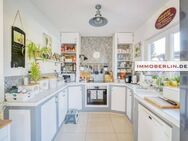 IMMOBERLIN.DE - Sehr angenehmes Haus mit Sonnengarten & Garage in familiärer Lage - Berlin