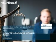 Jurist / Wirtschaftsjurist (m/w/d) in Teilzeit - Mannheim