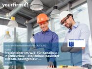 Projektleiter (m/w/d) für Kanalbau – Ingenieurbau – Stollenbau (Bauleiter Tiefbau, Bauingenieur, Tiefbauingenieur o. ä.) - Köln