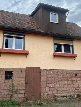 Sanierungsbedürftiges Einfamilienhaus mit Nebengebäude in Büdingen - Büdingen