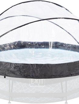 EXIT Poolverdeck multifunktionale Abdeckung zum Aufklappen, geeignet für Framepools