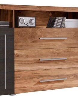 INOSIGN Sideboard Roger,Breite 182cm, stilvolle Schrank, 2 Holztüren 3 Schubladen, Kommode mit viel Stauraum, Einlegeböden verstellbar