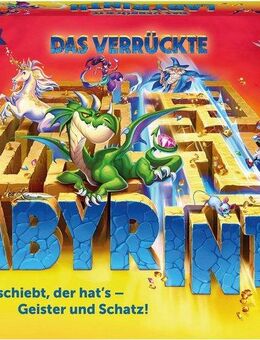 Ravensburger Spiel Das verrückte Labyrinth, Familienspiel, Made in Europe
