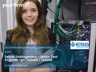 Senior Testingenieur / Senior Test Engineer (gn) Vollzeit / Teilzeit - Fürstenfeldbruck