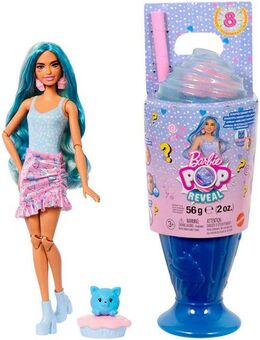 Barbie Anziehpuppe Pop! Reveal Treats Serie - blaue Puppe