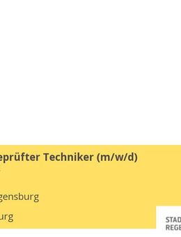 Staatlich geprüfter Techniker (m/w/d) Bautechnik - Regensburg