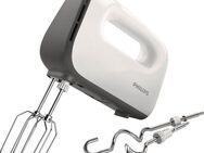 Philips Handmixer HR3741/00, 450 W, 5 Geschwindigkeiten plus Turbo, inkl. Quirle und Knethaken