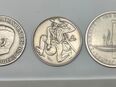 3 Silbermedaillen Theodor Heuss, John F. Kennedy, Freiherr von Münchhausen in 68199