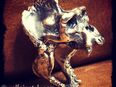 Gorilla Totenschädel Skull 925 Silber Ring Handarbeit Gr 70 in 50672