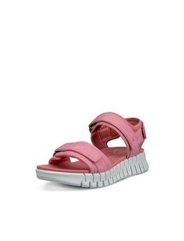 Ecco ECCO GRUUV SOL W Sandalette, Plateau, Sommerschuh, Sandalette mit praktischem Klettverschluss